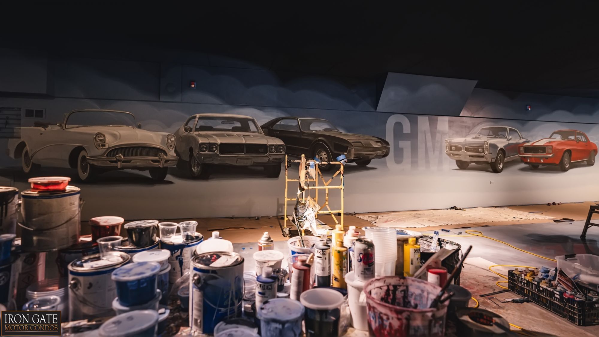 Ortega Studios|The Chicago Muralist at Iron Gate Motor Condos